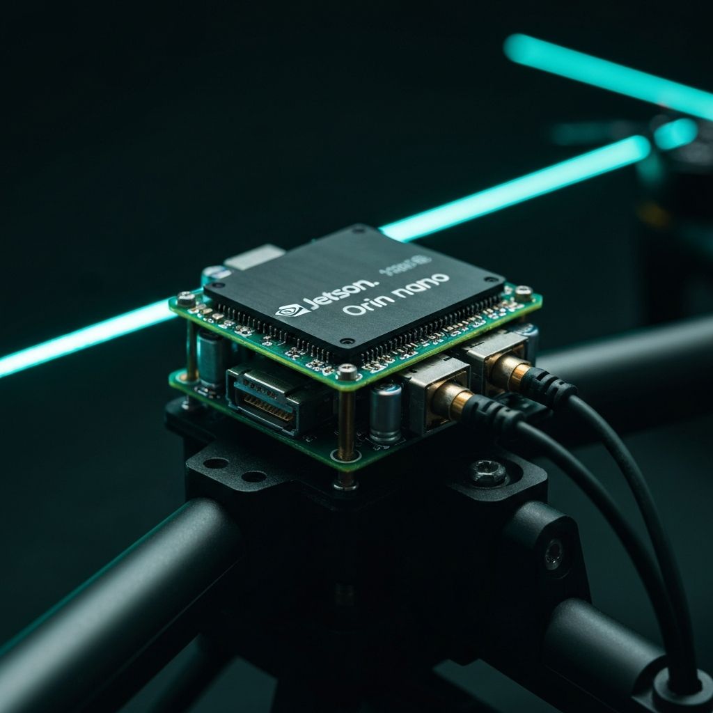NVIDIA Jetson Orin Nano companion computer module for HILMOS drone autonomy